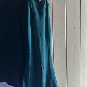 Elegant Teal Dress